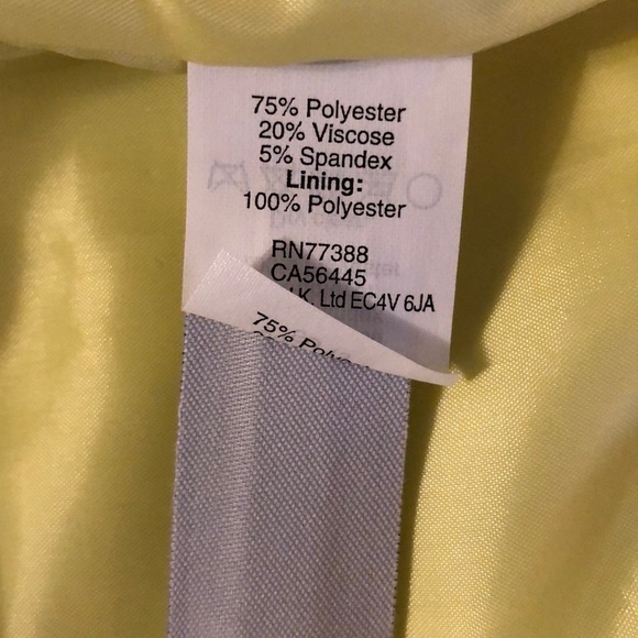 J Crew lined yellow skirt - US 00 - Picture 7 of 9